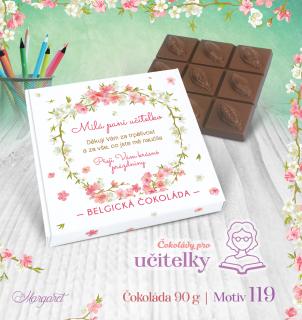 Belgická čokoláda 90 g | Motiv 119